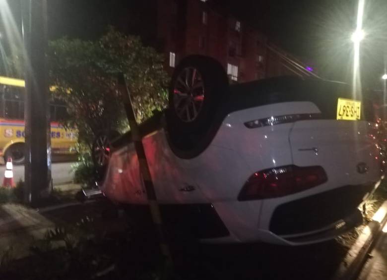 El accidente ocurrió en la calle 48c sur #42. FOTO CORTESÍA