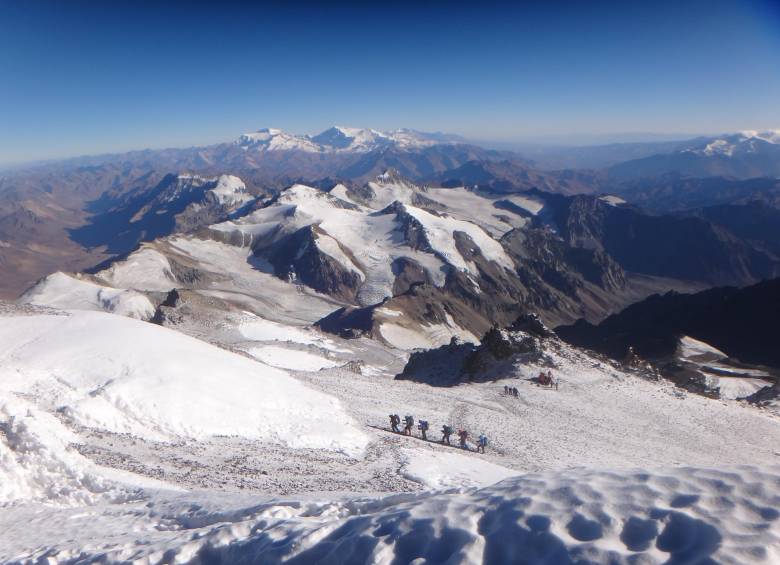 En solitario conquistó el Aconcagua