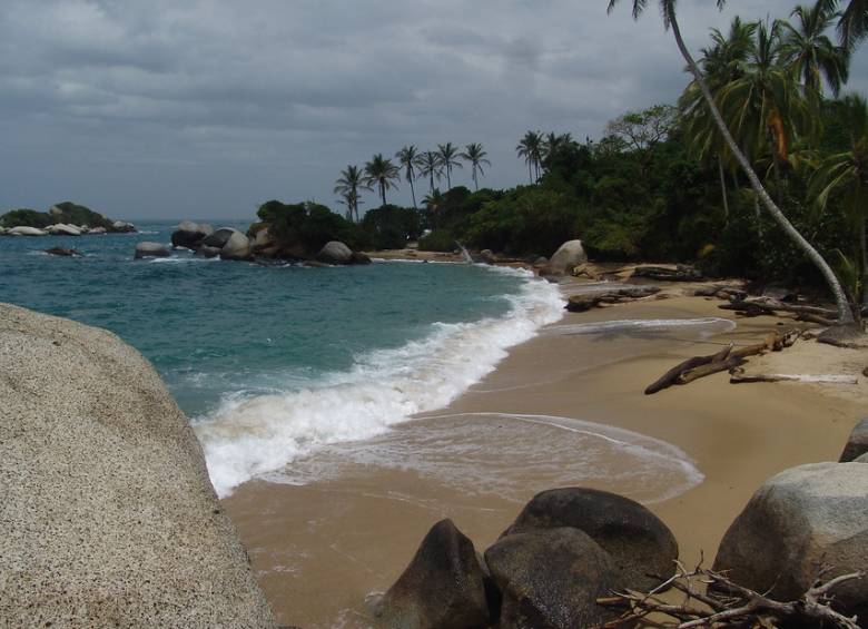 Playas en el Parque Tayrona. FOTO COLPRENSA