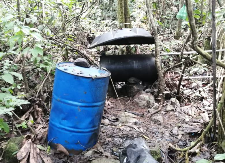 Fuerza Pública destruyó cristalizadero avaluado en 3.300 millones de pesos