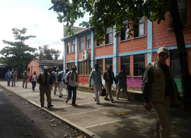 Inicia marcha en La Chinita donde Farc pedirán perdón