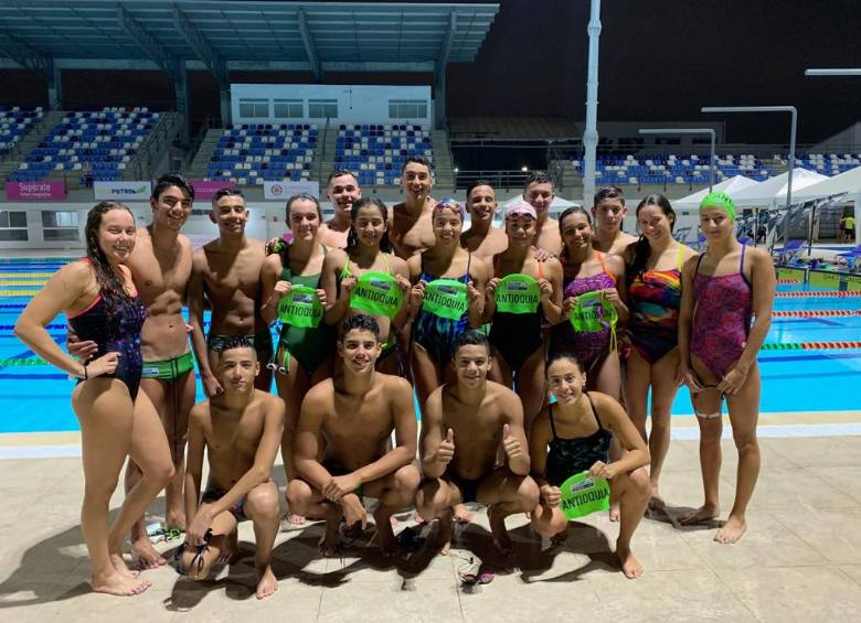 La natación paisa ganó un gran botín con 29 oros, 11 platas y 11 bronces. Muy abajo quedaron Valle y Santander, que se repartieron 7 doradas cada uno. FOTO cortesía Indeportes 