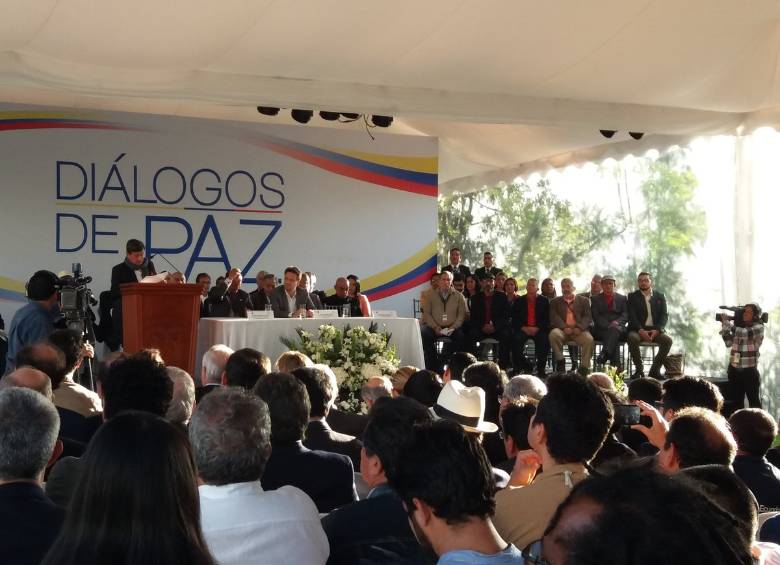 En Quito, Ecuador se adelanta el tercer ciclo de conversaciones entre el Gobierno y el Eln. FOTO: COLPRENSA