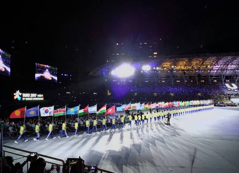 Las jóvenes representaban a Colombia en la Universiada de Taipei. FOTO CORTESÍA
