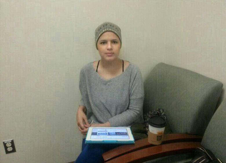 Muchos colombianos se idenficaron con la lucha de Camila por una atención pronta y de alta complejidad científica para salvar su vida. Recibió apoyo en redes. FOTO cortesía