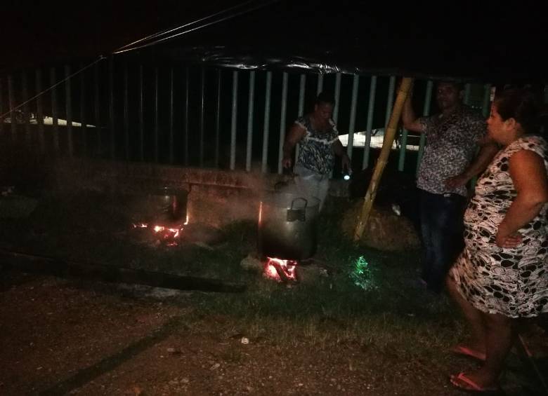 Así pasaron la noche los afectados por la creciente del Cauca