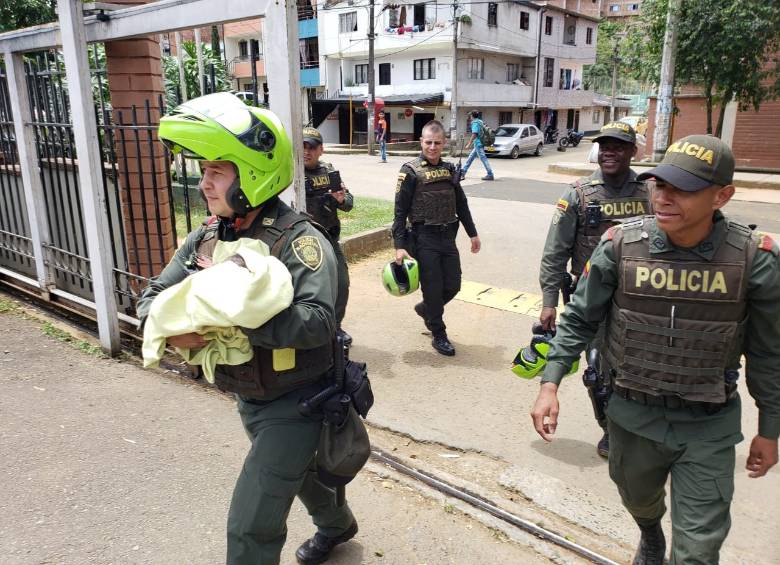 Bebé recién nacida, raptada en Bello, fue encontrada en Medellín