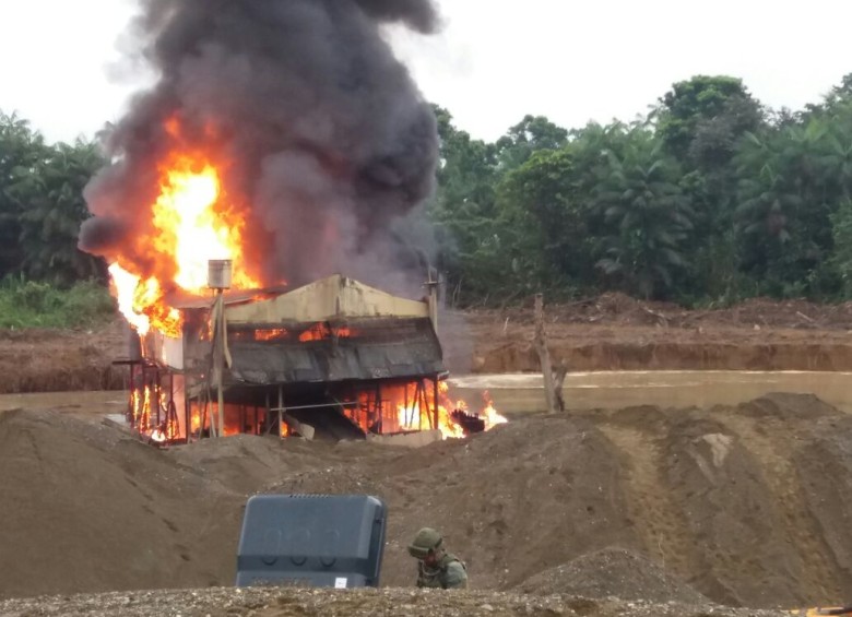 Golpe a la minería ilegal en Chocó liderada por brasileños