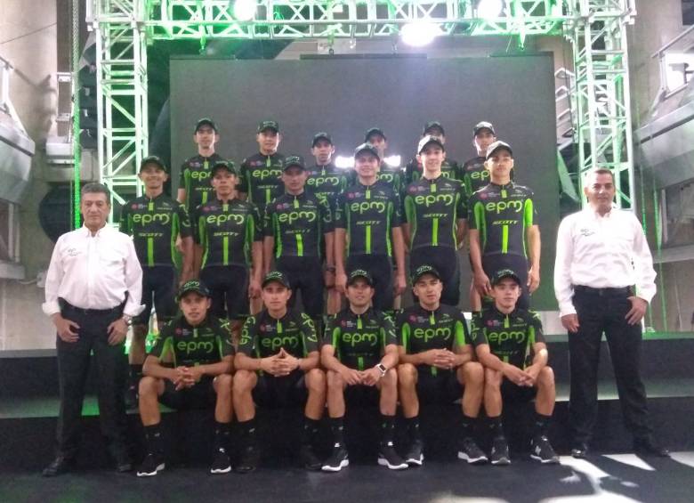 Con nombres que combinan experiencia y juventud, el EPM encara una nueva temporada. Vuelta a Colombia y Clásico RCN, sus mayores desafíos en 2018. FOTO CORTESÍA CARLOS GIRALDO