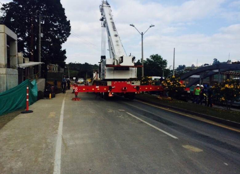 El municipio de El Santuario se realizó el primer cierre programado. FOTO CORTESÍA MI ORIENTE. 