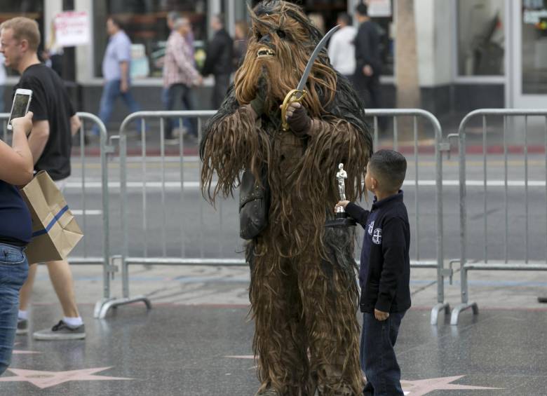 Los elementos promocionales de la película son atractivo turístico. FOTO AP