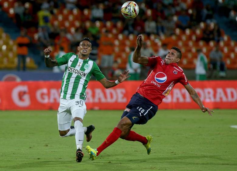 Arley Rodríguez, de buen presente, incidió en el pasado clásico montañero. FOTO Manuel Saldarriaga