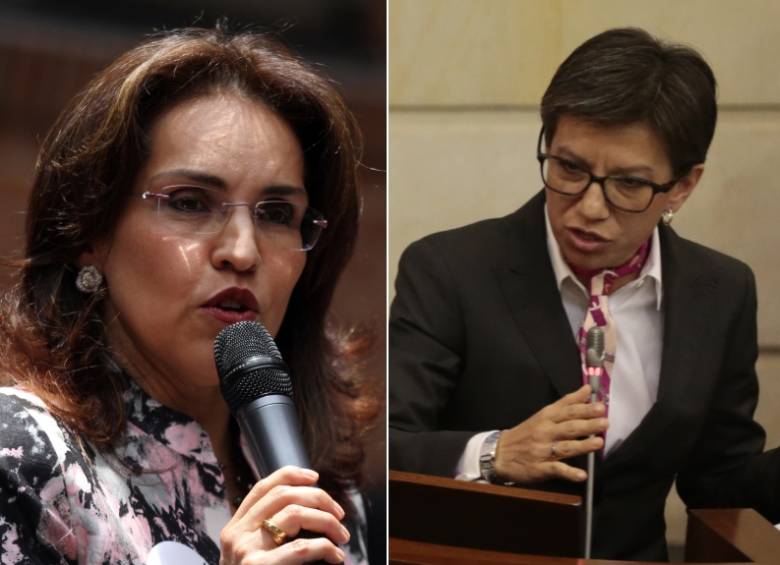 Con recriminaciones entre las senadoras Claudia López y Viviane Morales, la plenaria del Senado debatió en la noche de este lunes el proyecto de ley. FOTO COLPRENSA