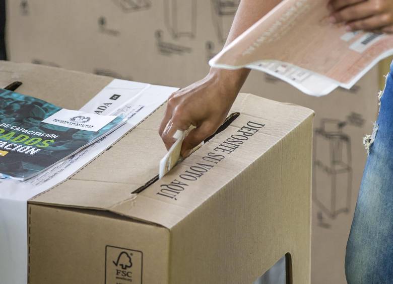 El CNE audita recursos de la campaña del Centro Democrático en las elecciones de 2018. Imagen de referencia. FOTO JUAN ANTONIO SÁNCHEZ