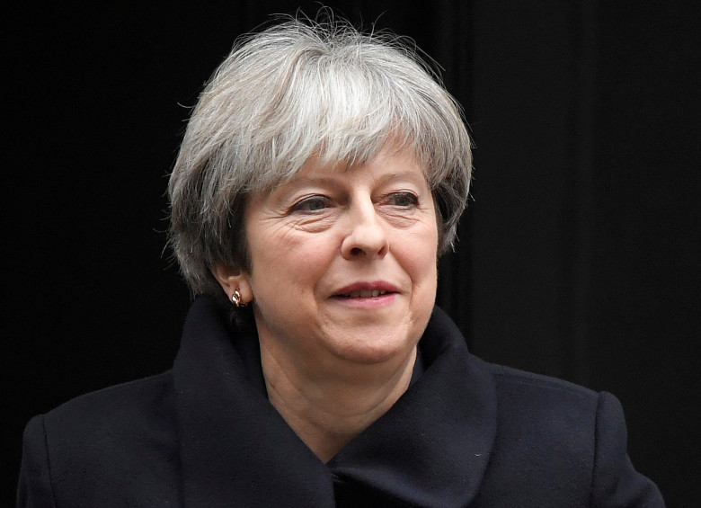 Theresa May, primera ministra británica. FOTO: EFE