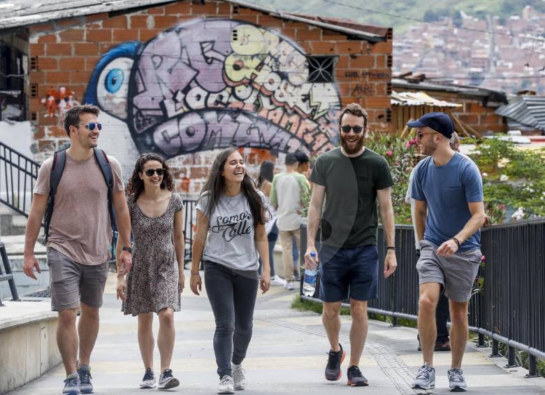 En 2019, los turistas no residentes en Colombia crecieron 2,7 %, según el Ministerio de Comercio, Industria y Turismo. FOTO Jaime Pérez 