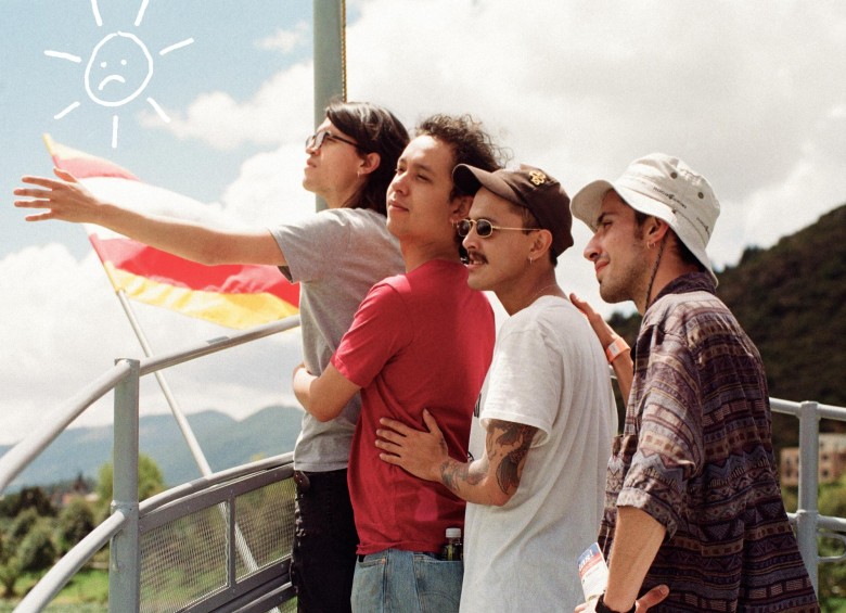 Verano es el nuevo sencillo del grupo independiente colombiano. Lo presentó en el Festival Estéreo Pícnic. FOTO cortesía. 