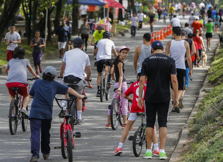 Las ciclovías no se realizarán este domingo en toda el Área Metropolitana, debido a que no hay condiciones favorables ambientales. FOTO ROBINSON SÁENZ