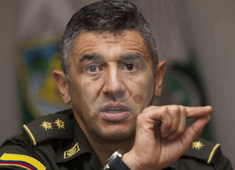 El general, José Gerardo Acevedo, fue comandante de la Policía Antioquia y luego pasó a la Metro. FOTO Julio César Herrera
