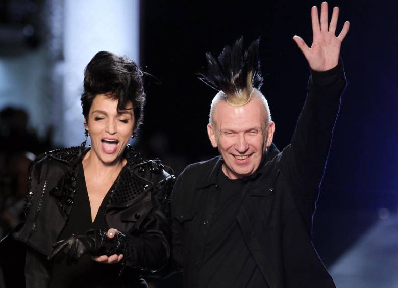 Los desfiles de Gaultier son todo un espectáculo. FOTO AFP