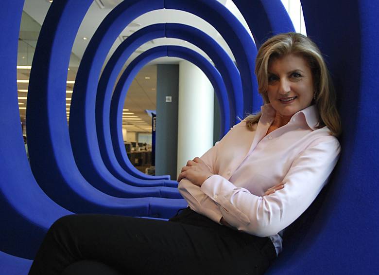 Arianna Huffington fue, durante 11 años, la editora en jefe del Huffington Post. FOTO Bloomberg
