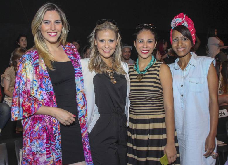 Carolina Laguado, Lorna Ramírez, Juliana Londoño y Beatriz Carabali. Foto Cámara Lúcida.