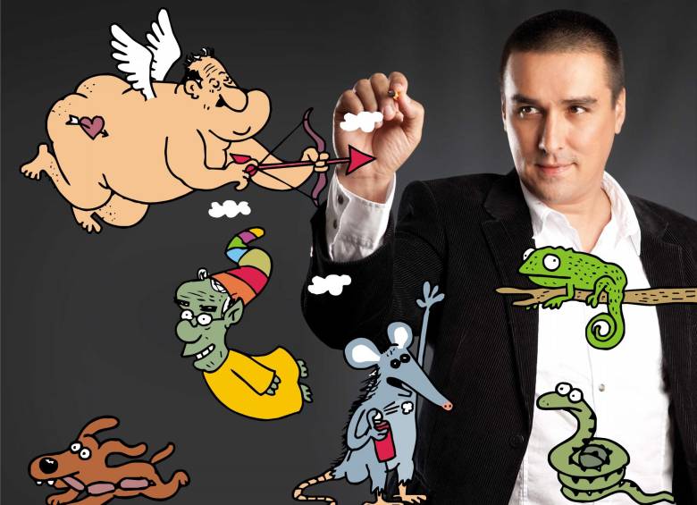 “Matador” asegura que el alcalde de Rionegro lo vetó de un evento de caricatura. FOTO: Colprensa