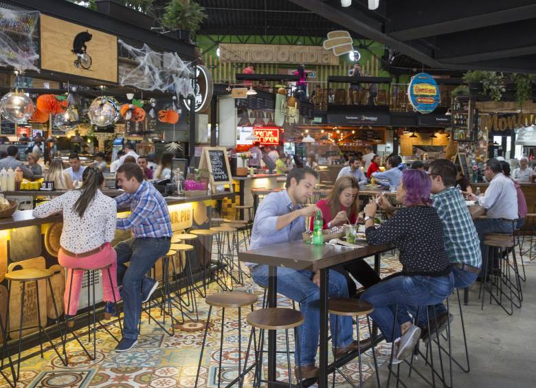 En la imagen aparece Mercado del Río que está celebrando su primer aniversario. foto edwin bustamante restrepo 