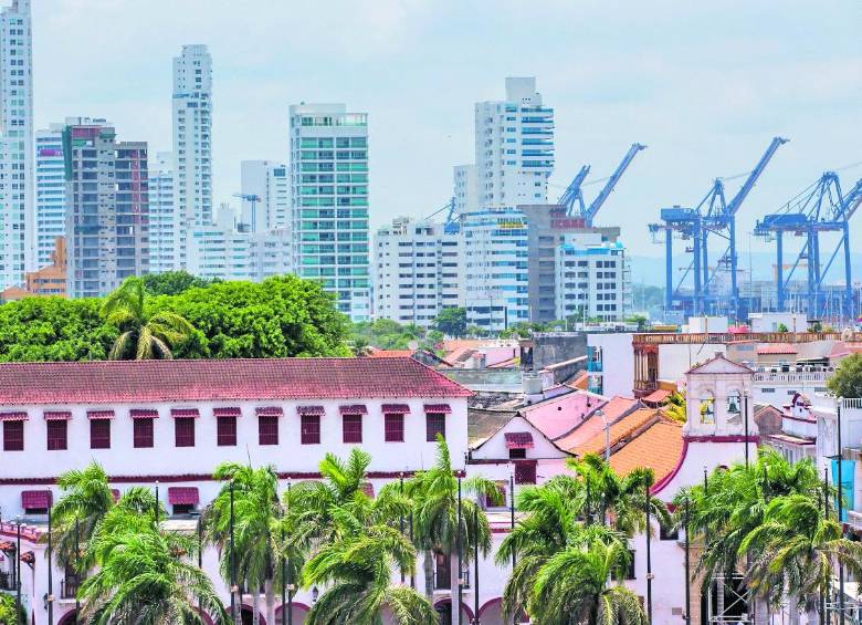 La Ciudad Amurallada es testigo del crecimiento de proyectos inmobiliarios en el Caribe. FOTO Donaldo Zuluaga Velilla