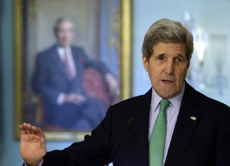 Secretario de Estado de Estados Unidos, John Kerry. FOTO REUTERS