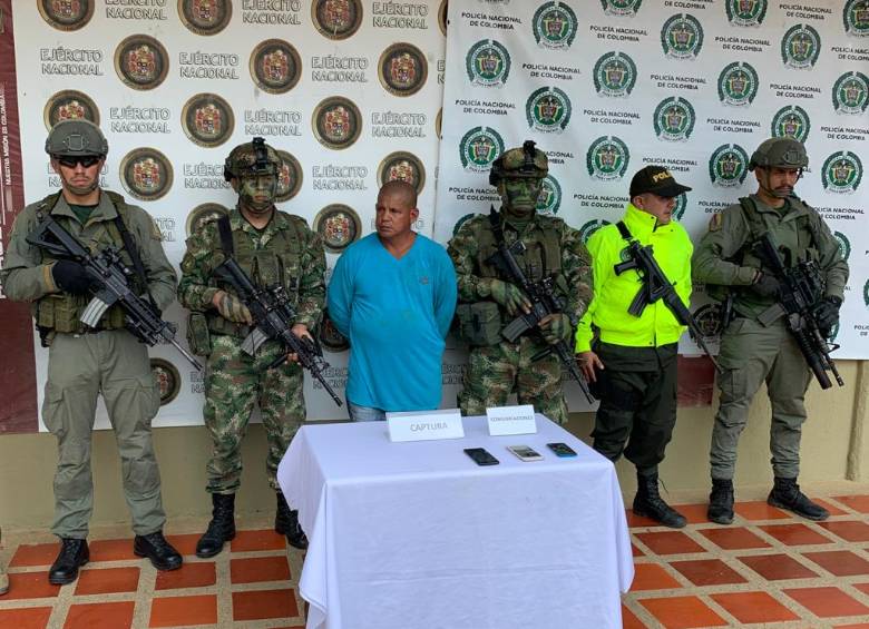 Alias “Cuarenta”. FOTO CORTESÍA EJÉRCITO