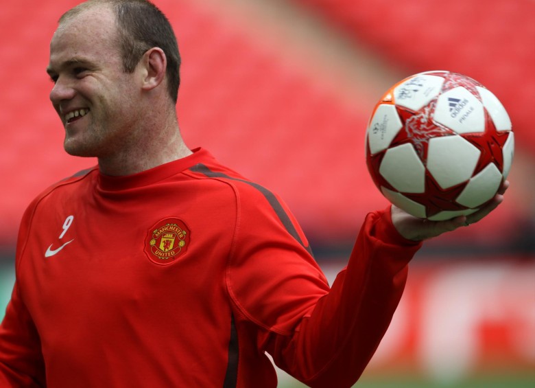 El jugador inglés Wayne Rooney se retira de su selección. Foto: AFP