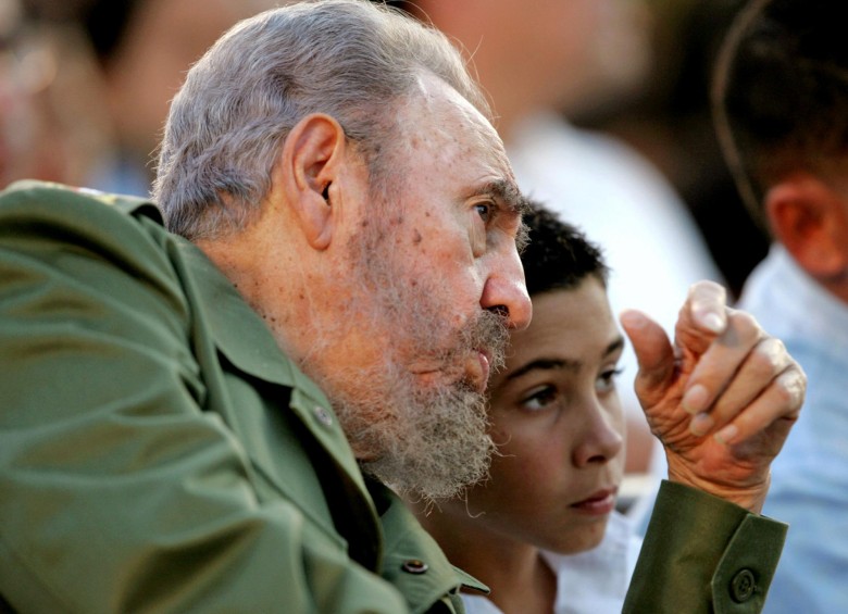 Fidel Castro acompañó a Elian González en distintos momentos de su vida. FOTO REUTERS