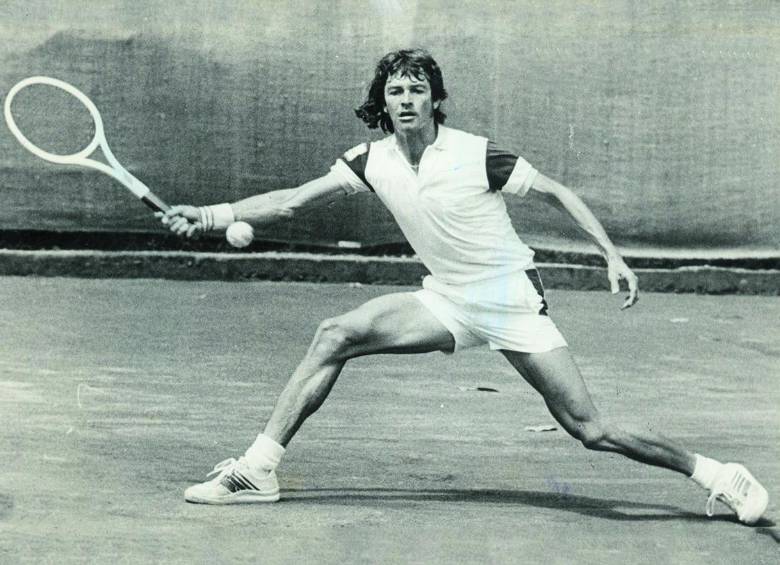 Agudelo nació el 1 de diciembre de 1950 en Tarso. A los 10 años se radicó en Medellín, donde inició su camino tenístico. FOTO CORTESÍA