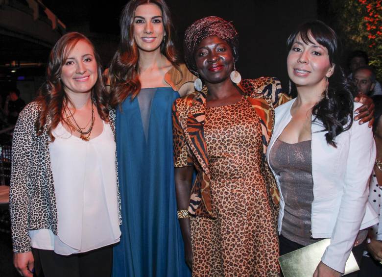 Karen Cruz, Andrea Serna, Emilia Valencia y Carolina Forero. Foto Cámara Lúcida.