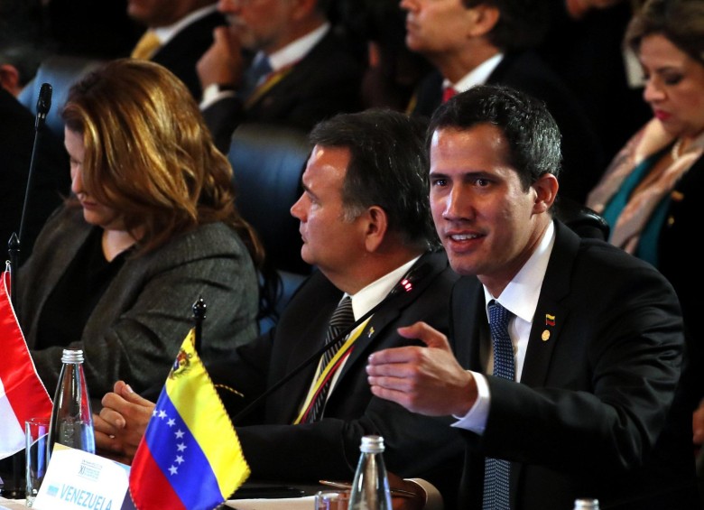 El presidente interino de Venezuela, Juan Guaidó. FOTO EFE