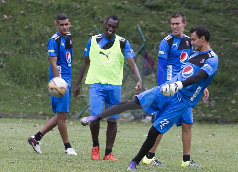 David González tendrá la custodia del arco hoy en el equipo de la Copa Águila. La posición la venía desempeñando Luis Vásquez, ahora en la Selección Colombia Sub-23. FOTO JUlio César Herrera