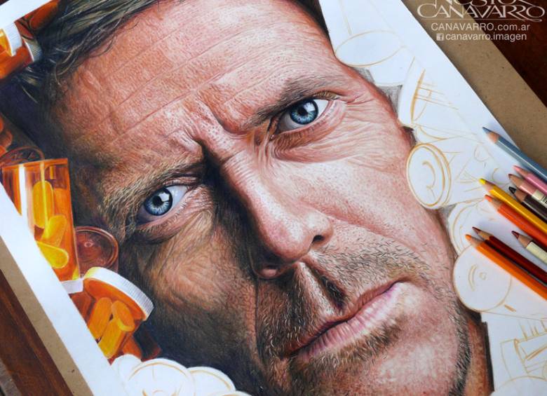 Dr. House, personaje que encarna el actor Hugh Laurie. 