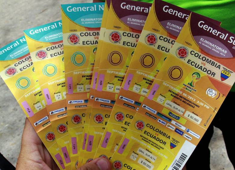 Por vía Internet se venderán seis entradas por cédula y de manera presencial cuatro nada más. FOTO COLPRENSA ARCHIVO