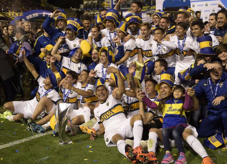 El título era imprescindible para Boca tras la eliminación de la Copa Sudamericana 2014 y la Libertadores de este año. FOTO AFP