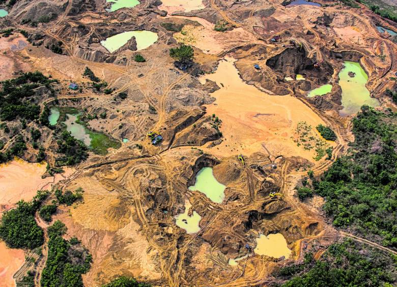 En sitios de Nechí, Caucasia y el Bagre se están removiendo tierras que ya habían sido explotadas. 