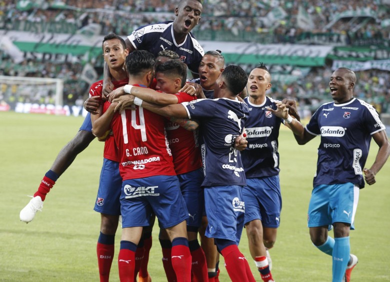 Con el triunfo Medellín regreso al grupo de los ocho equipos clasificados. FOTO: MANUEL SALDARRIAGA