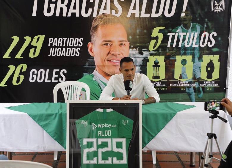 Así fue el adiós de Aldo Ramírez de Atlético Nacional