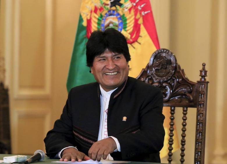 El presidente de Bolivia, Evo Morales, se sometió a un examen de ADN para determinar si es o no padre de un niño de su expareja Gabriela Zapata. FOTO REUTERS