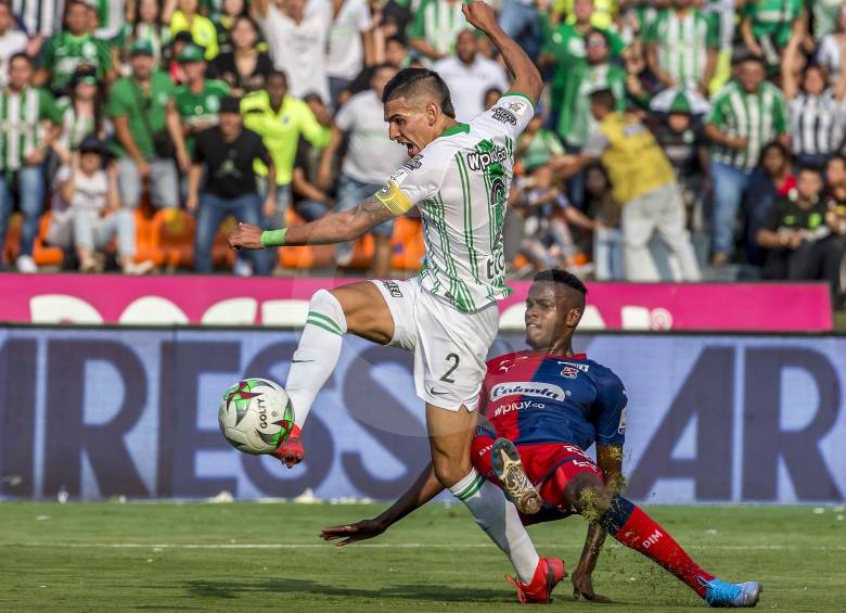 En la actual Liga Betplay, que está sin acción por la pandemia, el cuadro verde es el líder con 15 puntos. FOTO Carlos Velásquez 
