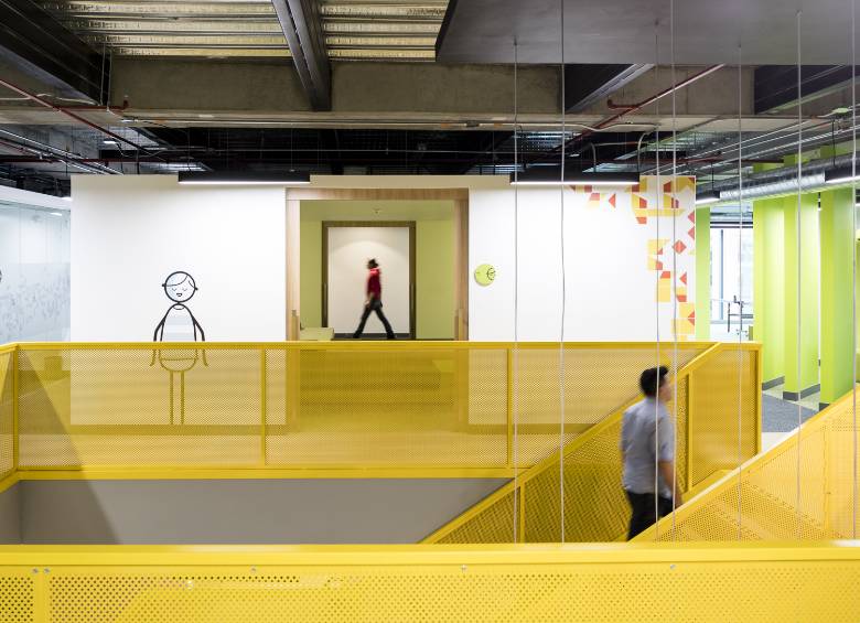 Las oficinas de PayU en Bogotá diseñada por AEI con certificación Well. FOTO Cortesía