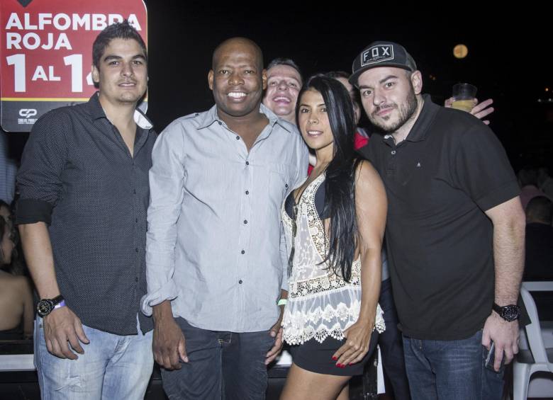 Marcos Toro, Faustino Asprilla, Claudia Patricia Fernández y Felipe Escobar Foto Cámara Lúcida.