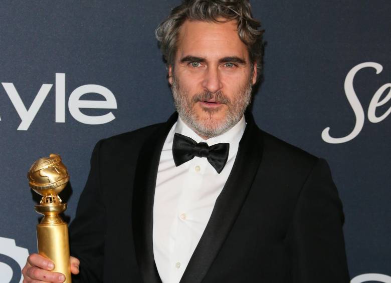 Joaquin Phoenix, ganador de los Globos de Oro, encabeza las nominaciones para los BAFTA. Foto: AFP. 