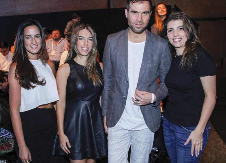 Elizabeth Deaes, Patricia Rivadeneira, Elías Maida y Natalia Valencia. Foto Cámara Lúcida.