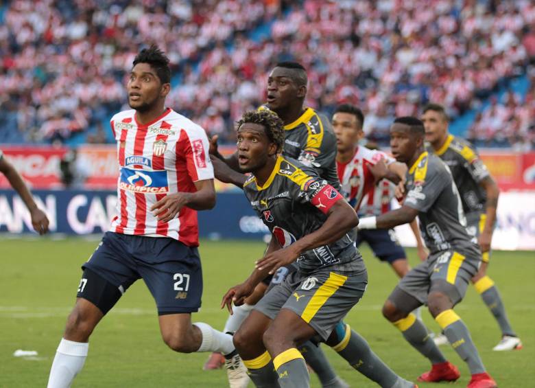 Didier Moreno fue el mejor del Medellín en el choque ante Junior este domingo. FOTO: COLPRENSA